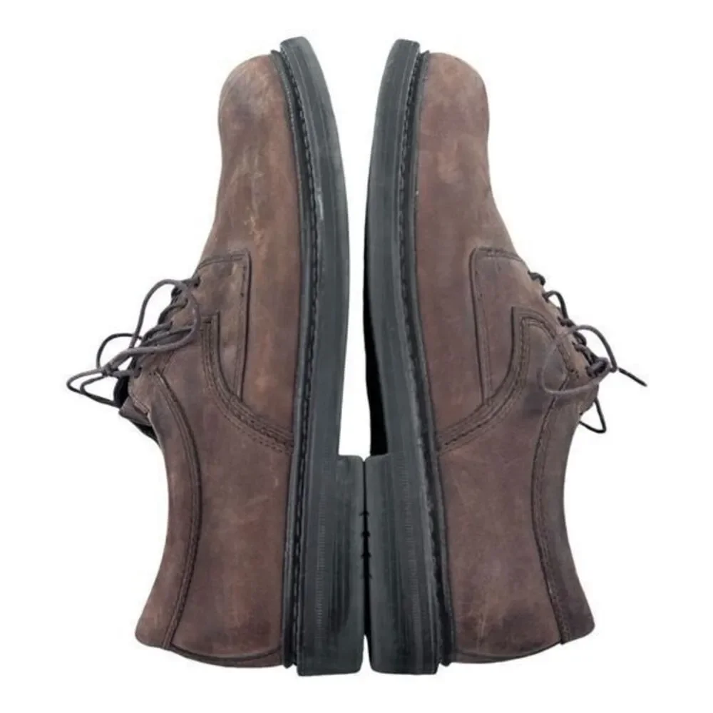 RJ Colt Shoes Size 12 M‎ Oxford Wingtip Brown Leather Low Top Waterproof Comfort